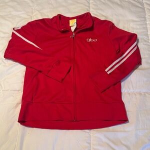 Lee Red Jacket with White Accents